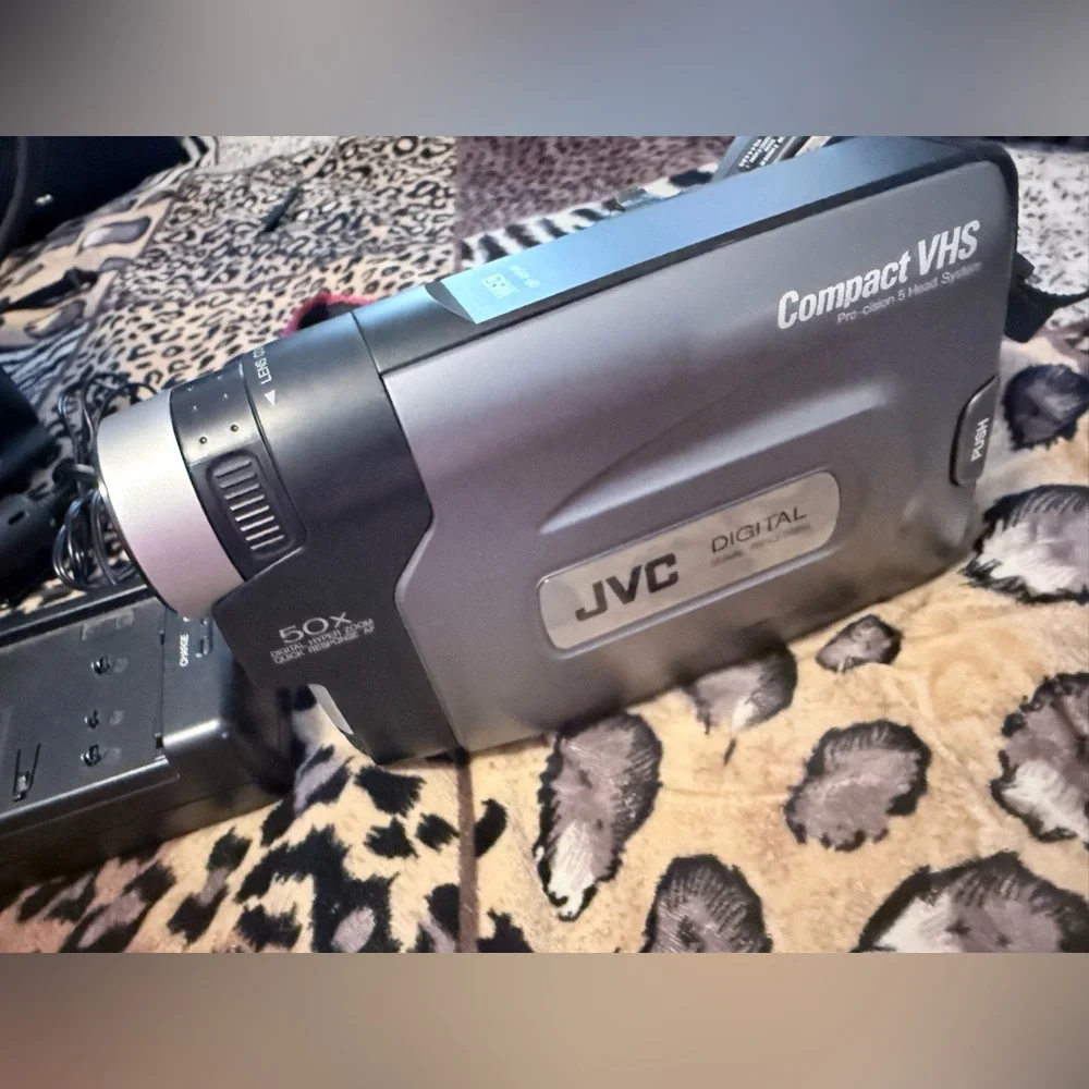 Black VHS Camcorder w/ No Battery